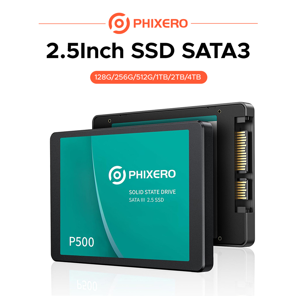 Ssd 500Gb - PHIXERO SSD SATAIII 128 ГБ/256 ГБ/512
