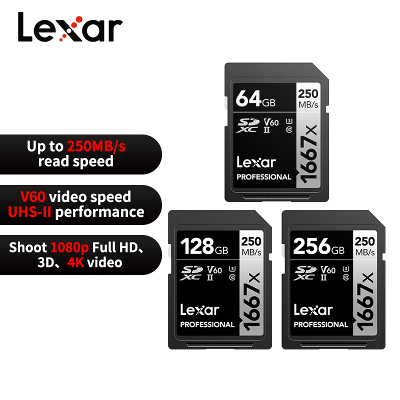 Memory Card Ssd - Карта памяти Lexar Professional SD 1667x