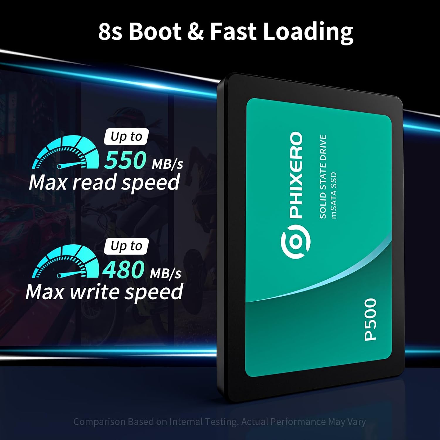 PHIXERO SSD SATAIII 128 ГБ/256 – обзор и цена Ssd 500Gb