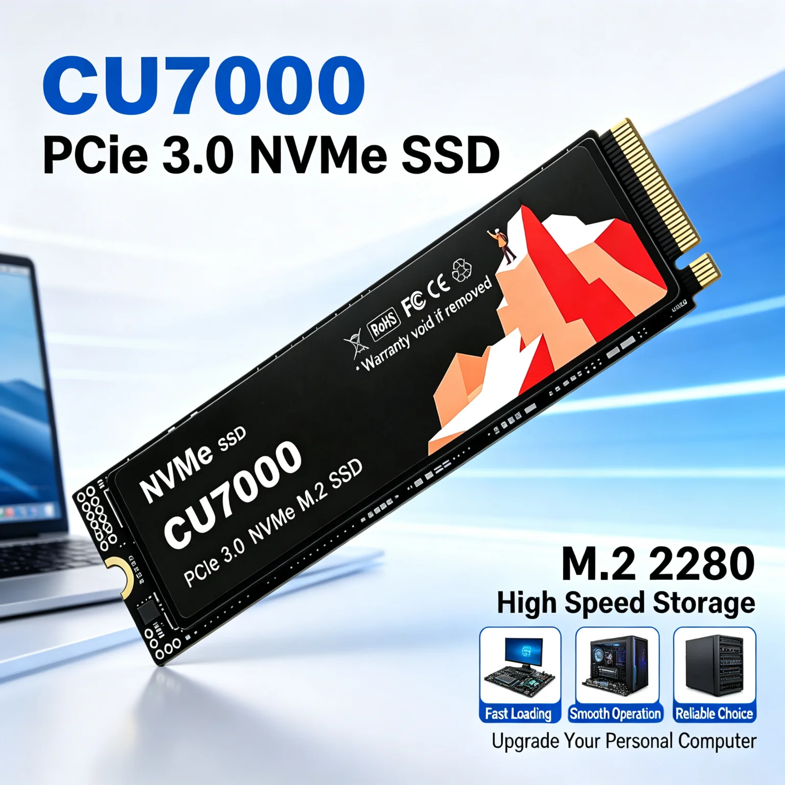 CU7000 SSD M.2 NVMe – внутренн – обзор и цена Ssd 500Gb