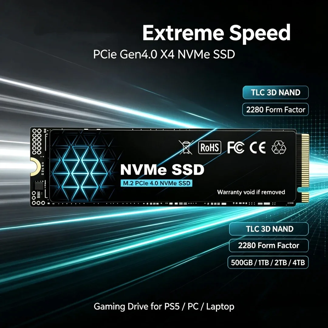 LSKJ M.2 2280 NVMe SSD, PCIe 4 – обзор и цена Ssd 500Gb